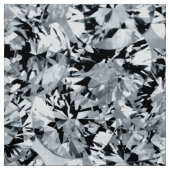 Wit sprankelend diamantpatroon stof (Swatch)