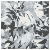 Wit sprankelend diamantpatroon stof (Close Up)