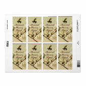 WIT-SPRINGSTROMEN EN HONIEBRAAK, BEEKEEPER ETIKET (Full Sheet)