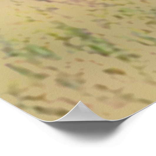 "Wit-staart grazen" Poster (Hoek)