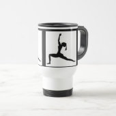 Wit - Stijl:Reizenkoffiejuk/Mok voor komkommer Reisbeker (Voorkant rechts)