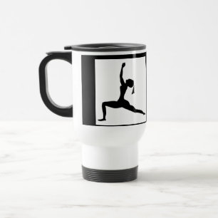 Wit - Stijl:Reizenkoffiejuk/Mok voor komkommer Reisbeker