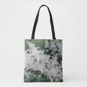 Wit stilbeenkoud, blijvend tote bag (Voorkant)