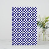 Wit Stippen Scrapbook Papier Briefhoofd (Staand voorkant)