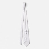 Wit Stropdas (Achterkant)