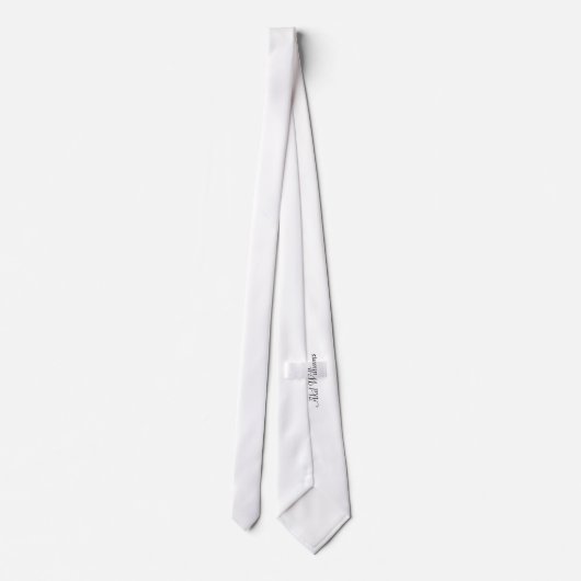 Wit Stropdas (Achterkant)