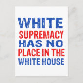 wit superieure vormgeving briefkaart (Voorkant)