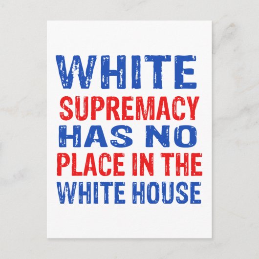 wit superieure vormgeving briefkaart (Voorkant)