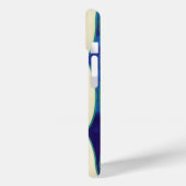 wit surfplanpatroon Case-Mate iPhone case (Achterkant / Links)