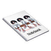 Wit Sweatsuit Notitieboek (Rechterzijde)