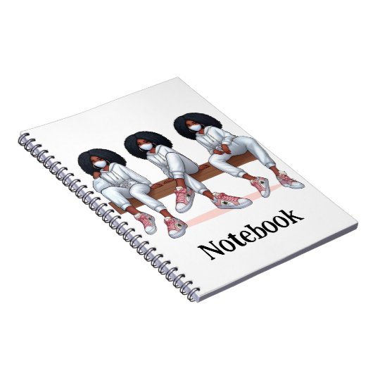 Wit Sweatsuit Notitieboek (Rechterzijde)