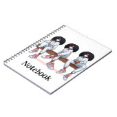 Wit Sweatsuit Notitieboek (Linkerzijde)