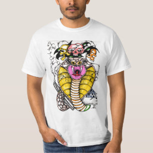 Wit T-shirt "ALBINO SANTIAGO