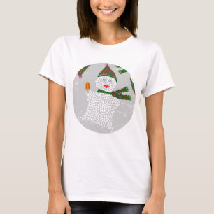 Wit T-shirt Jimette Design Ik wil ijs