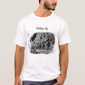 Wit T-shirt mannen (Voorkant)