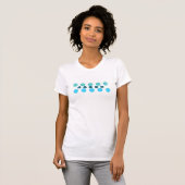 Wit T-shirt voor vrouwen (Voorkant volledig)