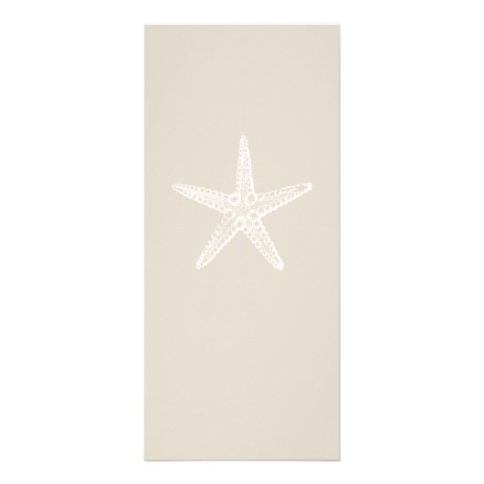 Wit Tan Starfish Beach Destination Wedding Menu (Achterkant)