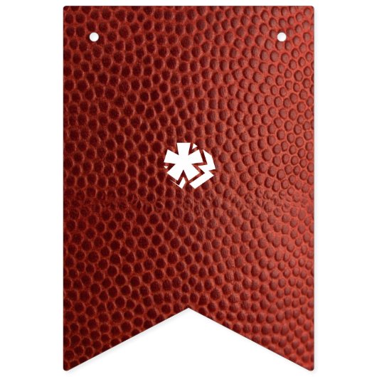 Wit Team Football Banner (Derde vlag)