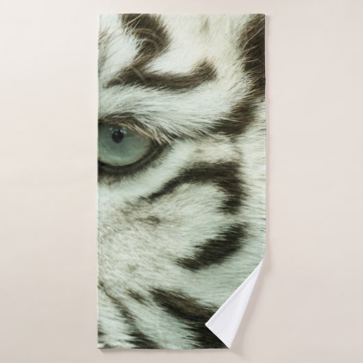 WIT TIGER-GEZICHT BADHANDDOEK (Badhanddoek)