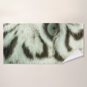 WIT TIGER-GEZICHT BADHANDDOEK (Badhanddoek)