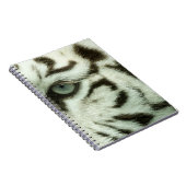 WIT TIGER-GEZICHT NOTITIEBOEK (Rechterzijde)