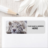 WIT-TIGER RETURN ADRES ETIKETTERS ETIKET (Insitu)