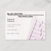 Wit toetsenbord RT Informatietechnologie Visitekaartje (Voorkant)