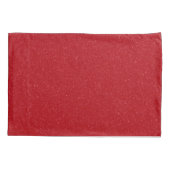 Wit & Tomaat Rood Drip Kussensloop – Aanpasbaar (Achterkant)