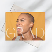 Wit Transparant Modern Photo Text Afstudeerder 202 Aankondiging