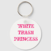 WIT-TRASH PRINCESS SLEUTELHANGER (Voorkant)