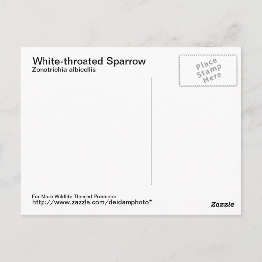 Wit-troebel Briefkaart (Achterkant)