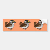 Wit-troebel Bumpersticker (Voorkant)