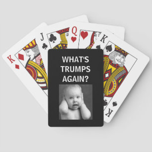 WIT-TRUMPS OPNIEUW - PLAYKAARTEN POKERKAARTEN