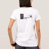 Wit tshirt met Urban Sketchers Dublin logo (Achterkant)
