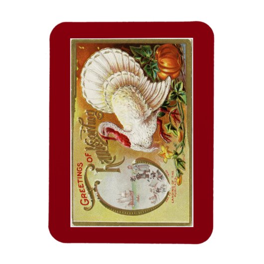  Wit Turkije Magneet (Verticaal)