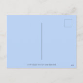 WIT UNICORN, FANTASY PEGASUS FEESTDAGENKAART (Achterkant)