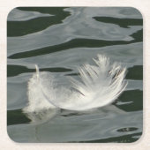  wit veer kartonnen onderzetters (Voorkant)