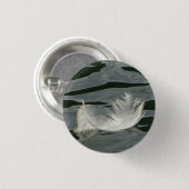 wit veer ronde button 3,2 cm (Voorkant /achterkant)