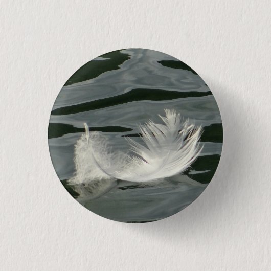 wit veer ronde button 3,2 cm (Voorkant)