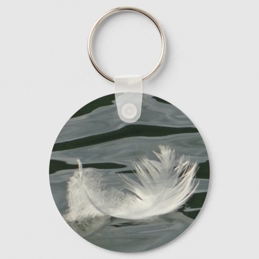  wit veer sleutelhanger (Voorkant)