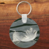  wit veer sleutelhanger (Voorkant)