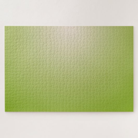 Wit verblindend licht - Zon naar groene gradiënt v Legpuzzel (Horizontaal)
