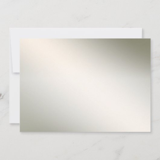 Wit-vogels bruiloft Cockatau Green Leaves Rustic Kaart (Achterkant)