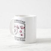 Wit vol ideeën Pyromaan bibliothecaris Koffiemok (Voorkant links)