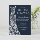 Wit-Vrijgezellenfeest voor het huwelijk Kaart (Staand voorkant)