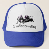 Wit Water Rafting Design Pet (Voorkant)
