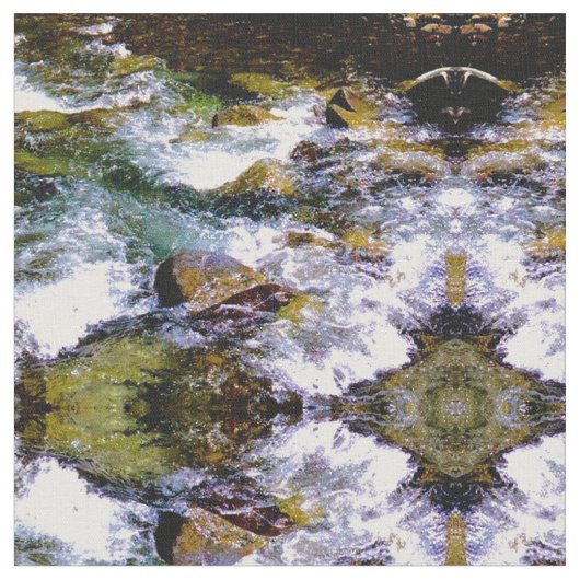 Wit water stof (Close Up)