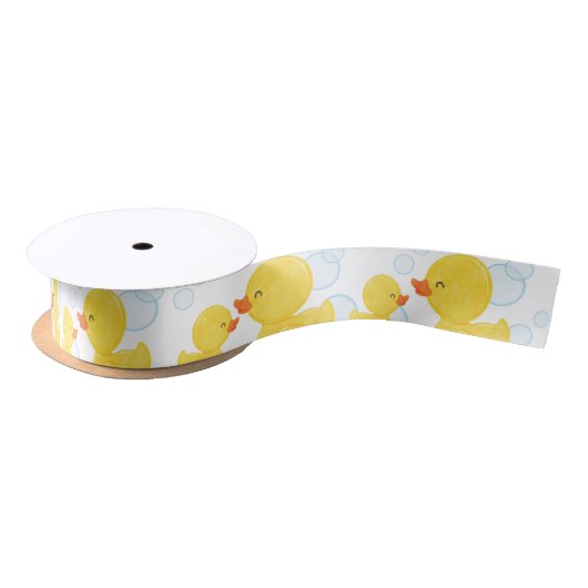 Wit Waterverf Rubber Duck Lint (Spoel)