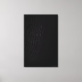 Wit Web met Zwarte Canvas Druk (Voorkant)