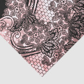 WIT-WEEFSELPAPIER MET LACE-ONTWERP TISSUEPAPIER (Detail)